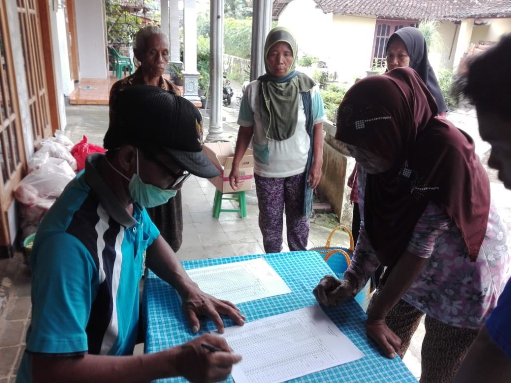 Bantuan BPNT Desa Tamanarum