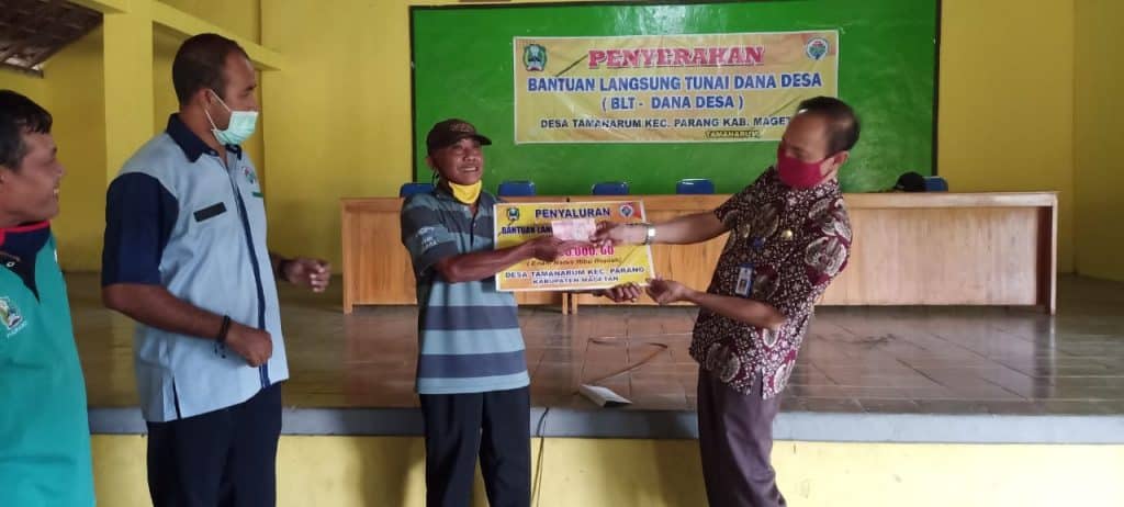 Penyaluran Bantuan Langsung Tunai (BLT) Bulan April