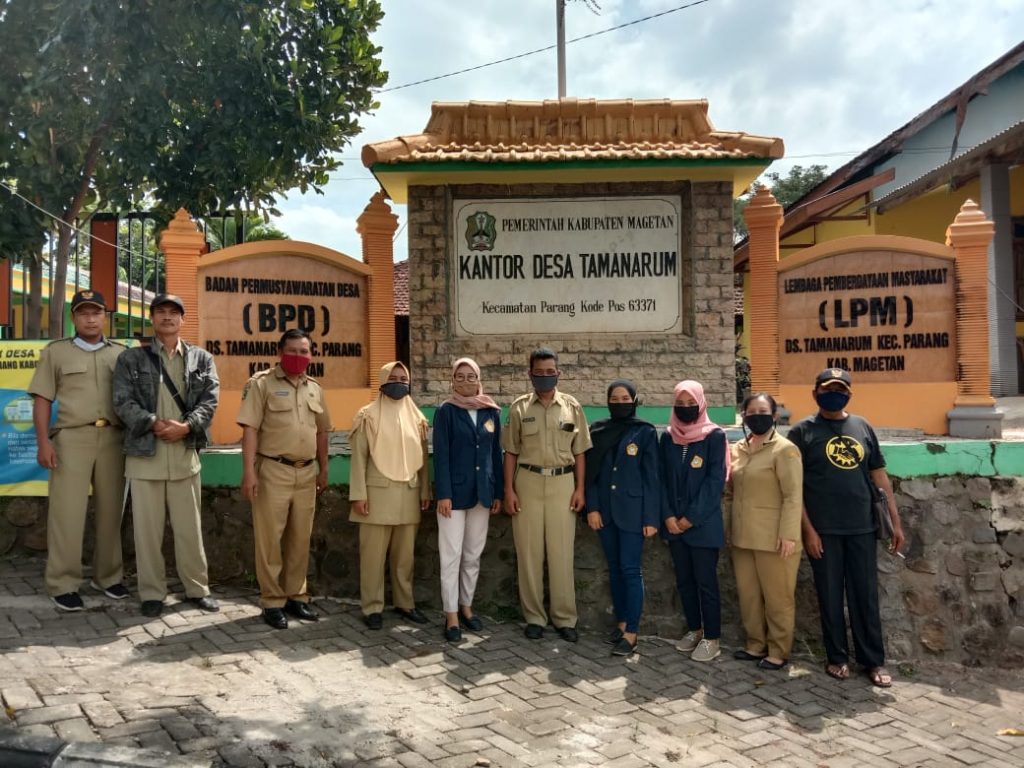 KKN Tematik Satgas COVID-19 Universitas Trunojoyo Madura di Desa Tamanarum