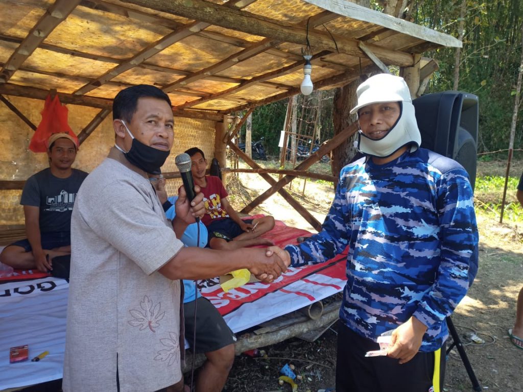 Keseruan Lomba Mancing Segaran Dalam Rangka Meriahkan HUT RI Ke-75