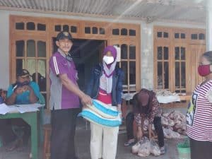 Paket Sembako Periode Agustus 2020 Desa Tamanarum Disalurkan