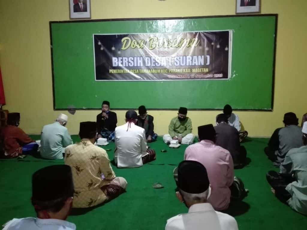 Pemerintah Desa Tamanarum Gelar Suran Dengan Doa Bersama